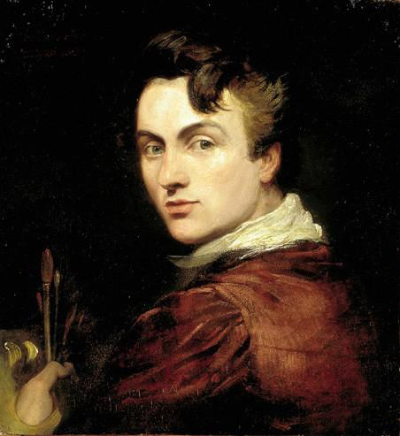 George Hayter Self portrait of George Hayter aged 28, painted in 1820